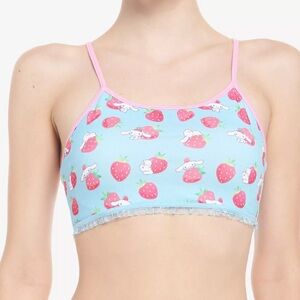 Cinnamoroll Strawberry Bralette Hot Topic Sanrio Hello Kitty